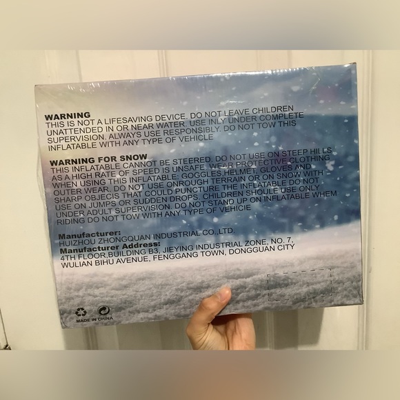 Amenon giant snow tube sledding float river (flamingo) - Picture 3 of 4